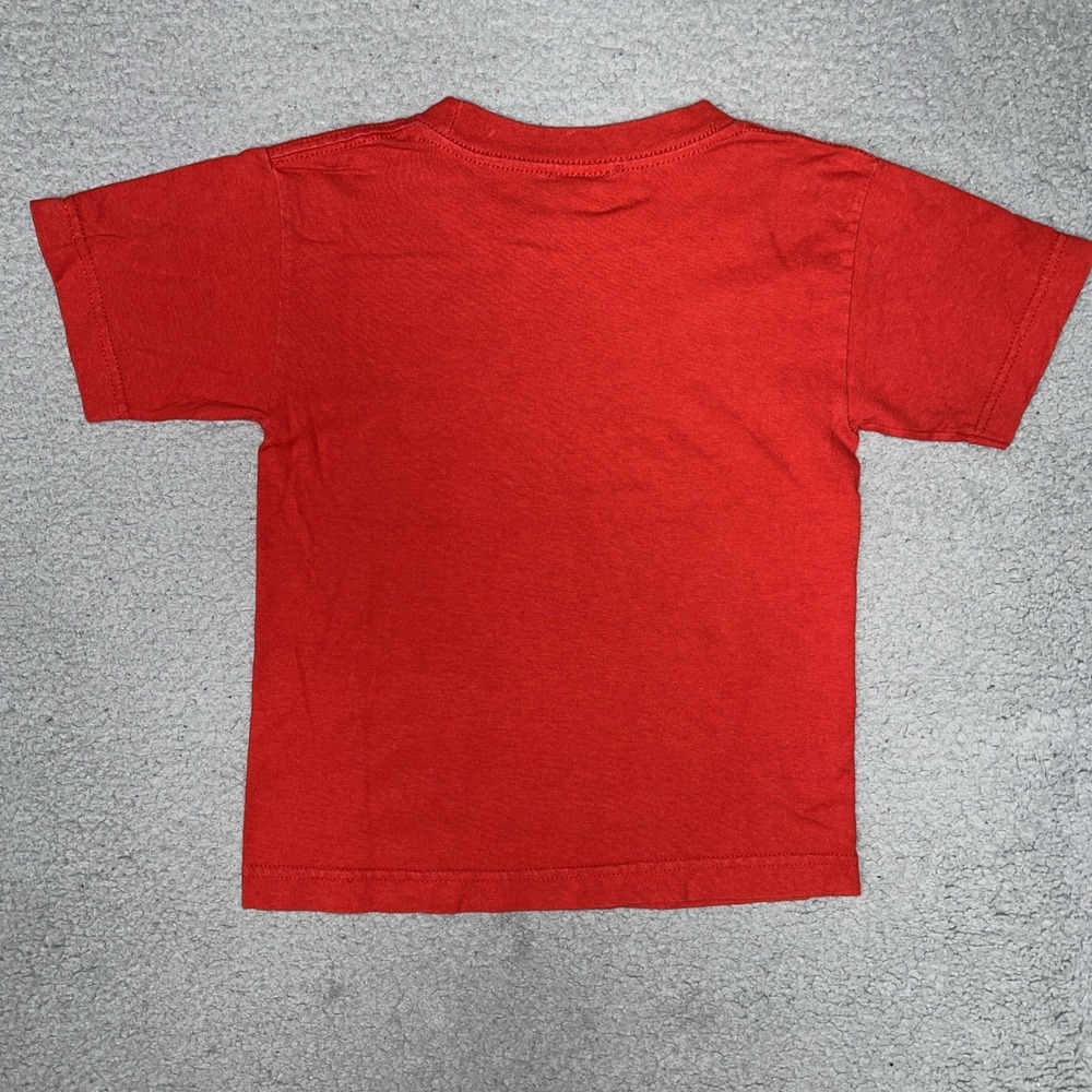 Lego Ninjago Master Of Spinjitzu T Shirt Youth XS 4/5 Red Kai Red Ninja 2012 Tee - Picture 2 of 5